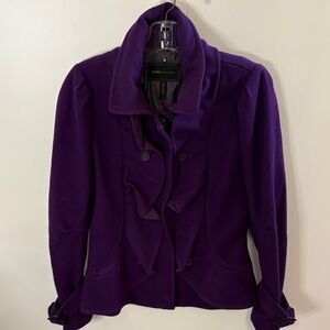BCBGMaxAzria Women's Purple Blazer